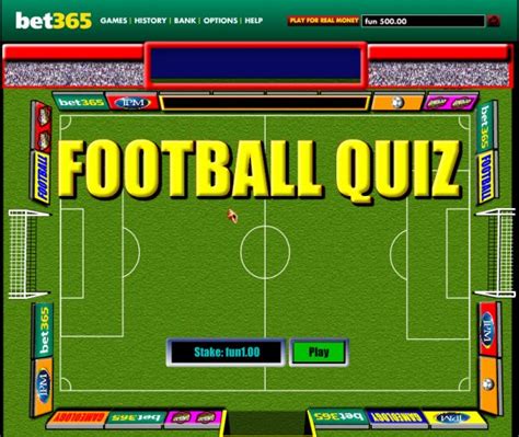 football quiz and games